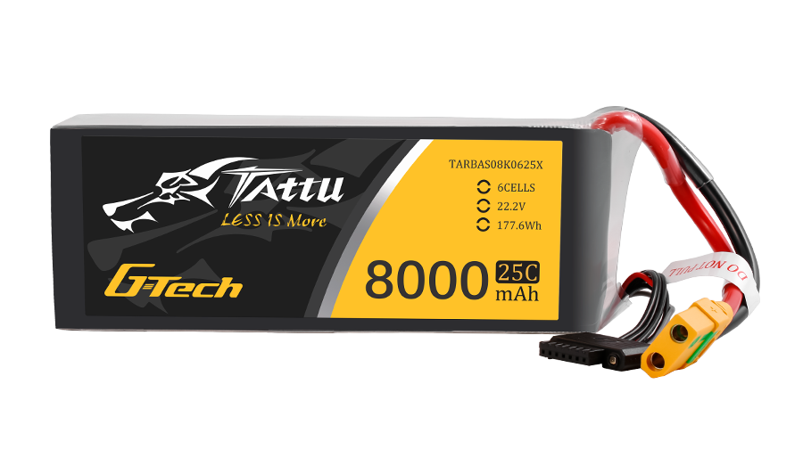 TATTU 22000mAh 25C 22.2V 6S1P