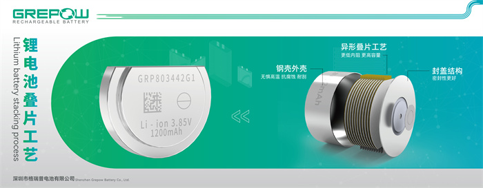 格瑞普钢壳异形电池 格瑞普钢壳异形电池