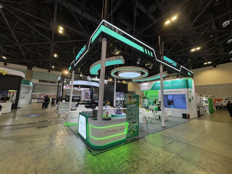 格瑞普电池展台·中国模型展