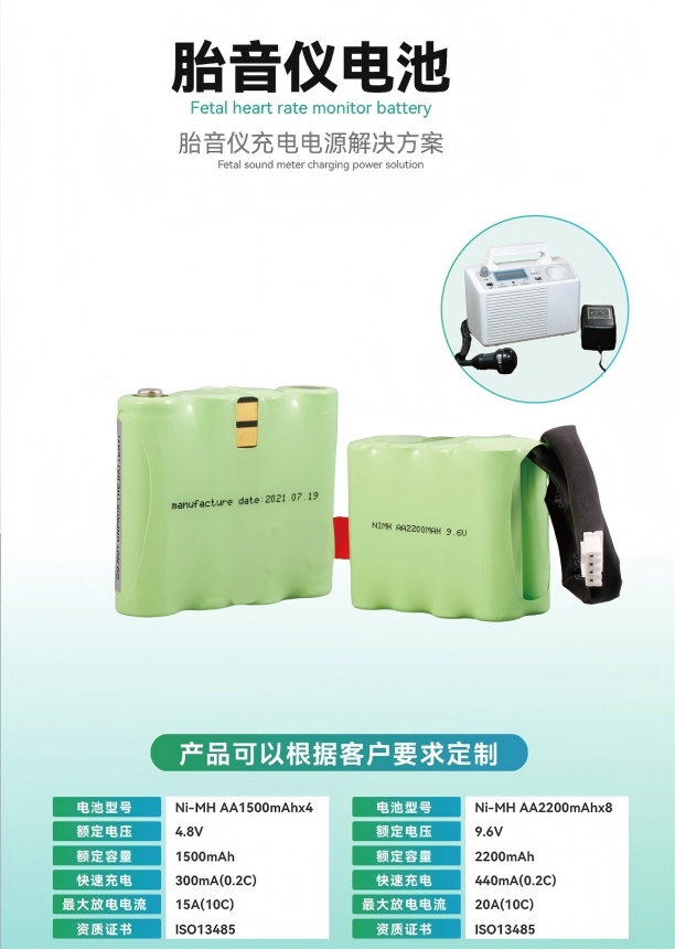胎音仪电池