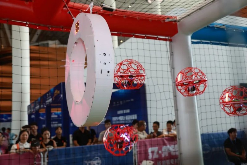 无人机足球进球 无人机足球进球