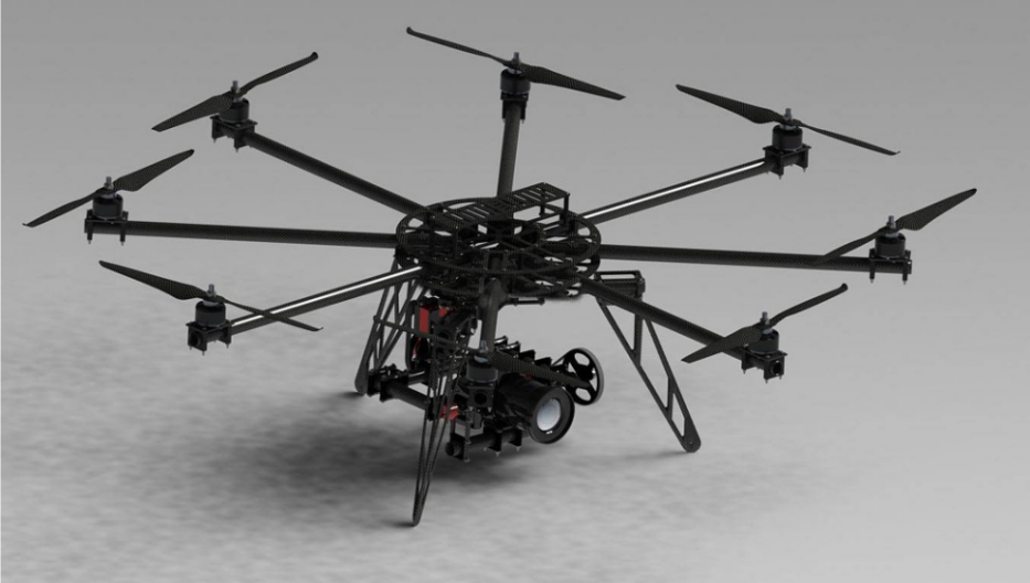八旋翼无人机 八旋翼无人机
