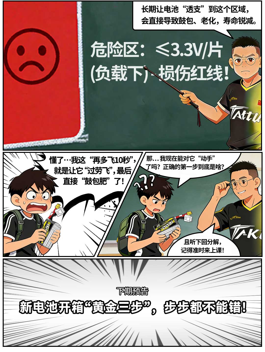 认识穿越机电池几大核心参数！