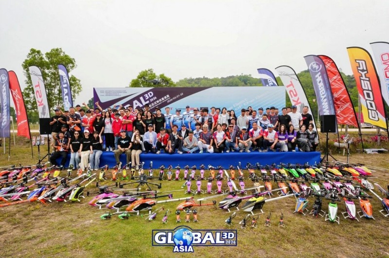 GLOBAL 3D ASIA 2026飞手大合影